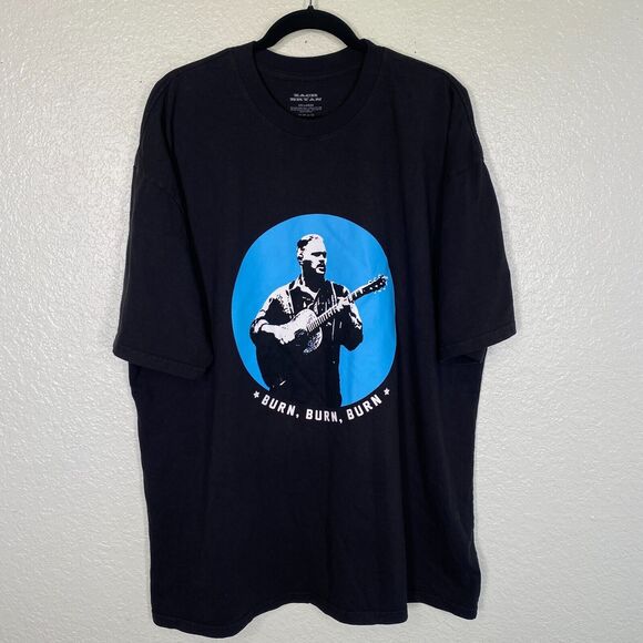 Zach Bryan Shirt Mens XXL Burn Burn Burn Tour Official Merch Tee 2XL Country - Picture 1 of 9